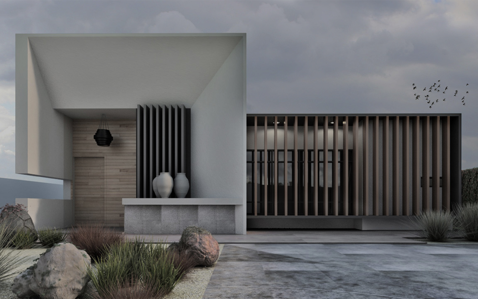 Arquitectura fuerte y sobria